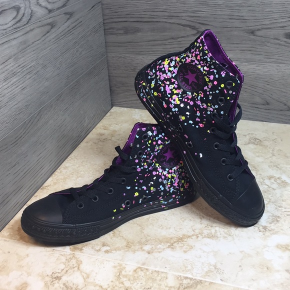 Converse CTAS HI BLACK/MULTI black/mult/conv - Picture 3 of 8